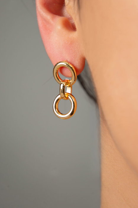 Heliophilia Silver Pendientes de Metal Multicolor CKP9073